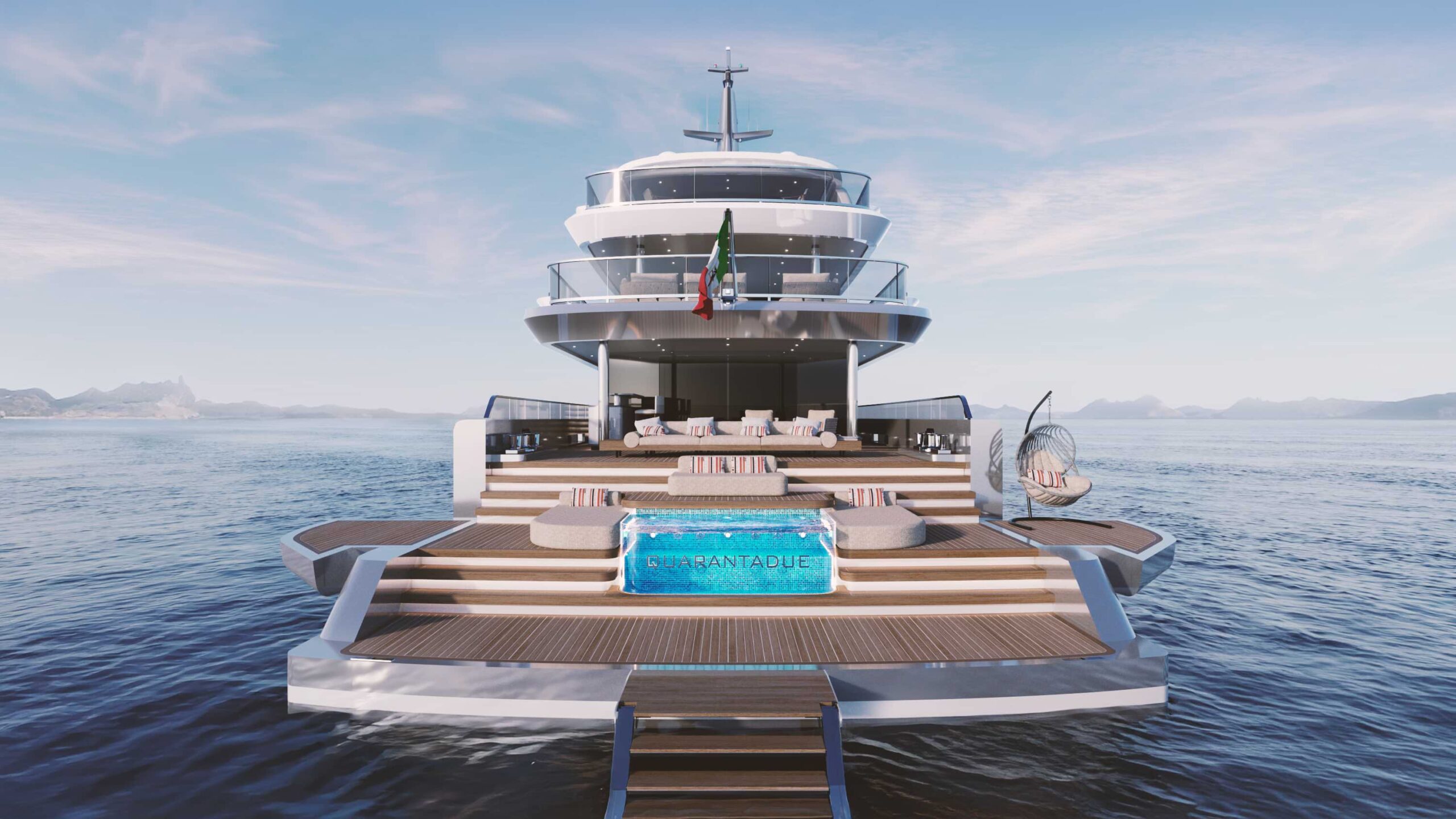 New Admiral 42-Metre Yacht | Italian Design & Innovation